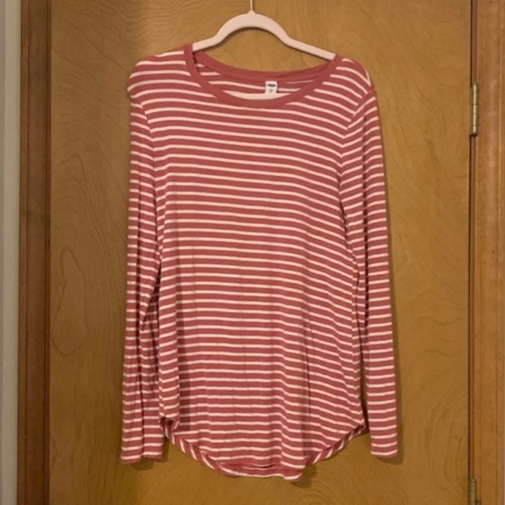Long sleeve striped shirt